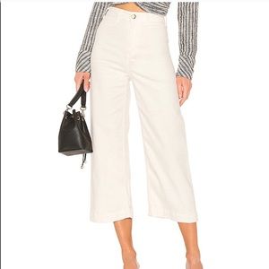 Free People Patti wide legged cropped